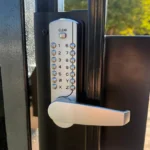 mechanical digital gate code lock