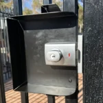 mechanical digital gate code lock