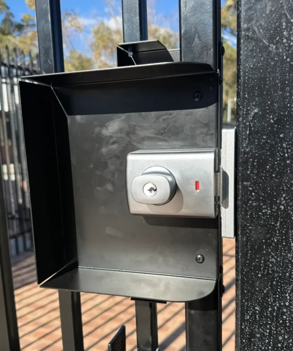 mechanical digital gate code lock