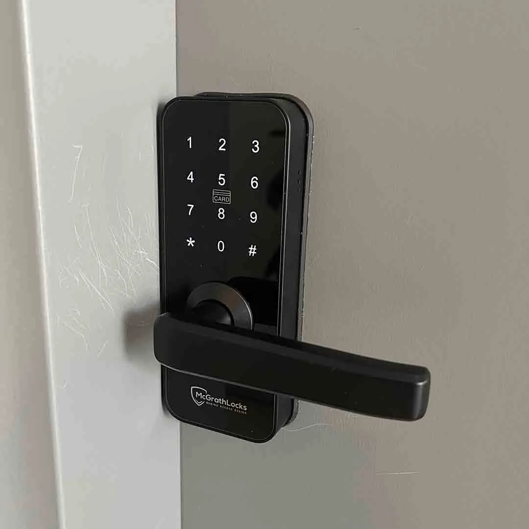 security screen door lock